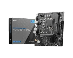 PRO H610M-E DDR4